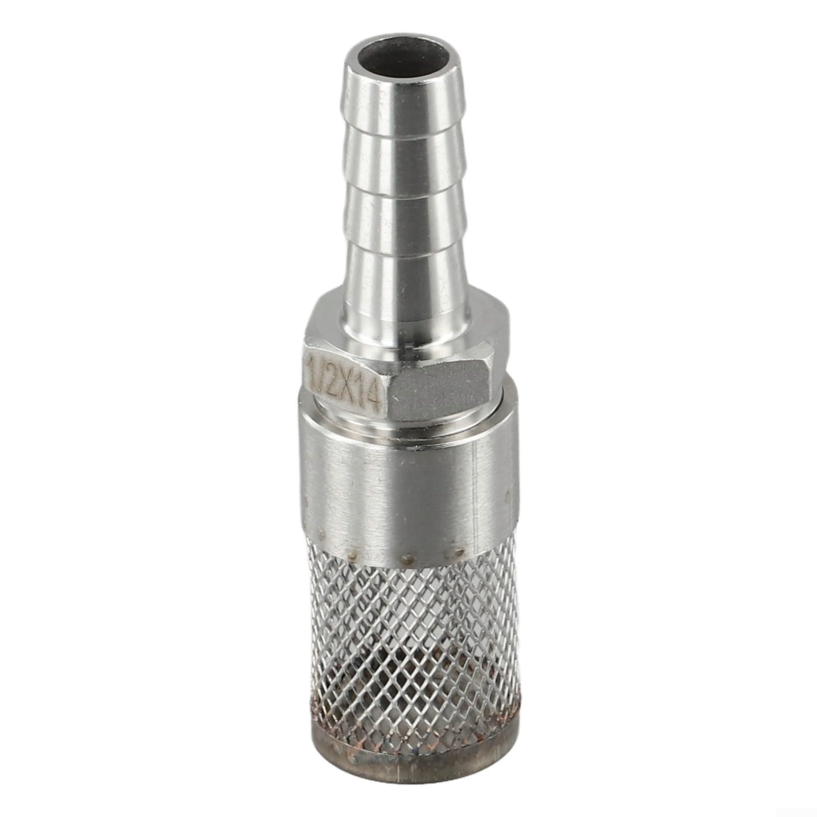 Filtre à Ardillon En Acier Inoxydable 304 - Pour Tuyau De 19 à 20 Mm De Diamètre Intérieur, Maille De 1,5 Mm, Pour Eau, Air, Carburant