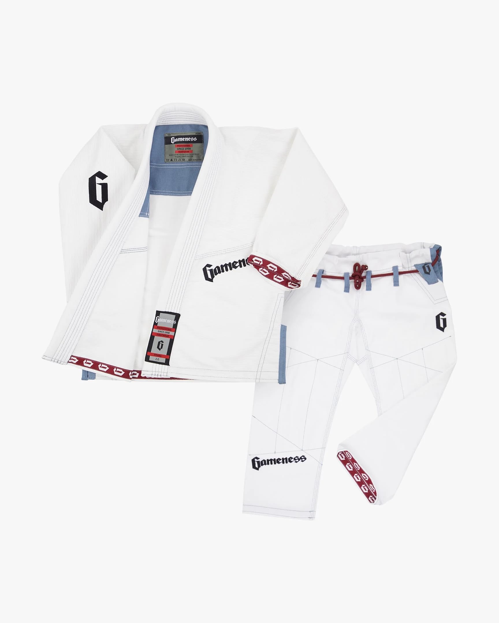 Gameness Youth Pearl Gi 2.0 White 000