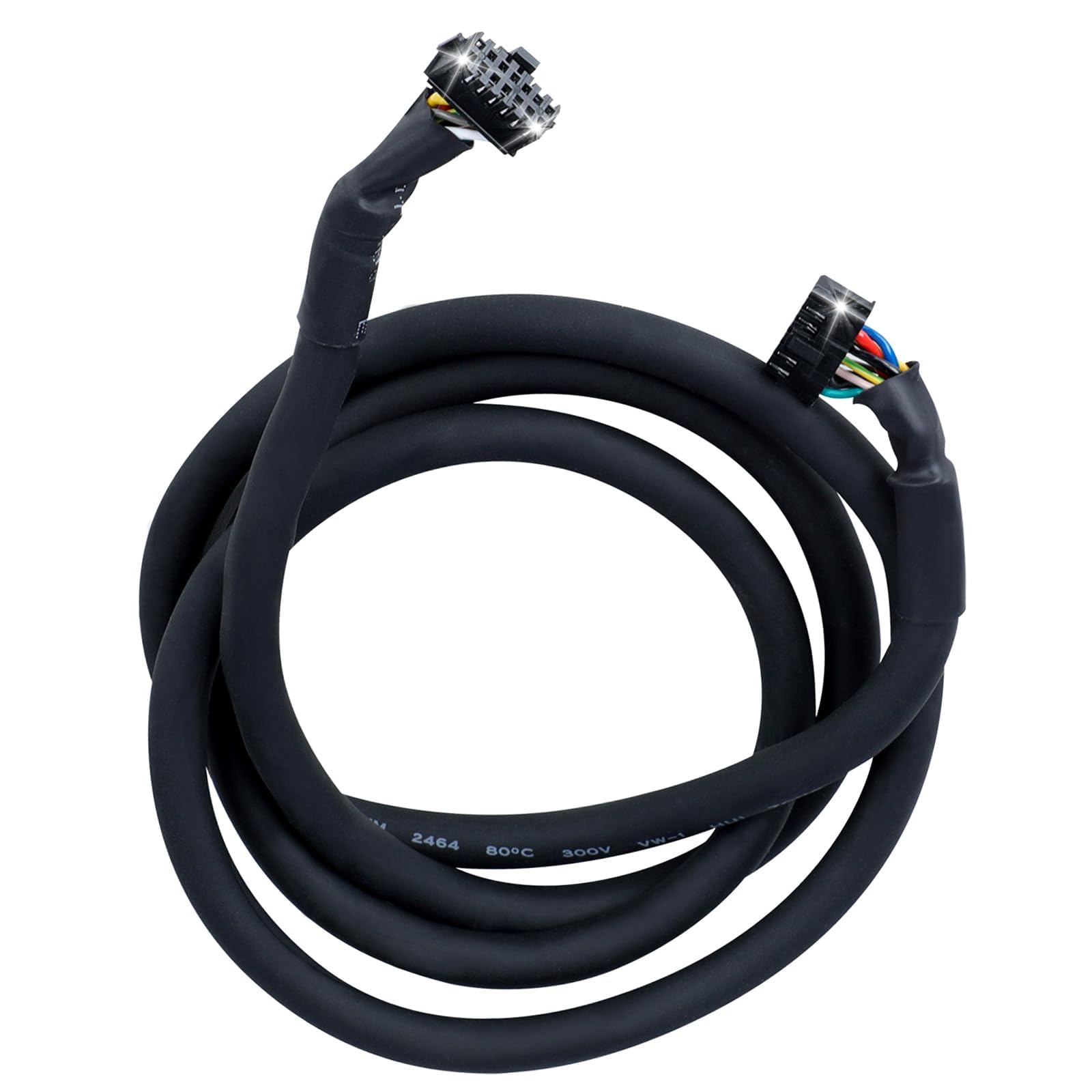 Creality Oficjalny kabel zasilający K2, Hotend, kabel przyłączeniowy do drukarki 3D, akcesoria do drukarki 3D, odporny na wysokie temperatury zamiennik płaskiego kabla FPC, kompatybilny z OEM, Plug