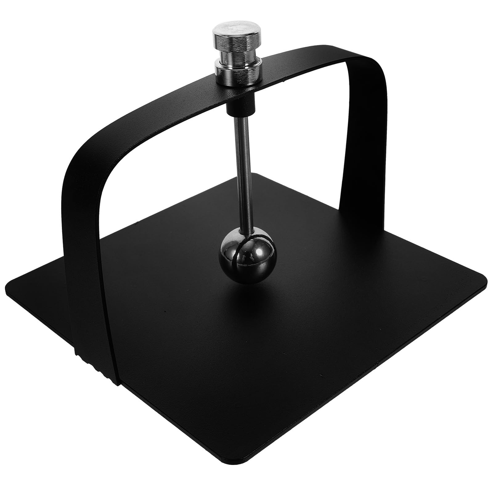 Portatovaglioli da Tavolo in Acciaio Inox Nero, Design Minimalista e Semplice, Supporto Verticale Indipendente per Hotel e Ristoranti Colore Casuale