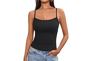 Trendy Tank Tops: Elevate Your Wardrobe with Our Basic Square Neck Camisoles