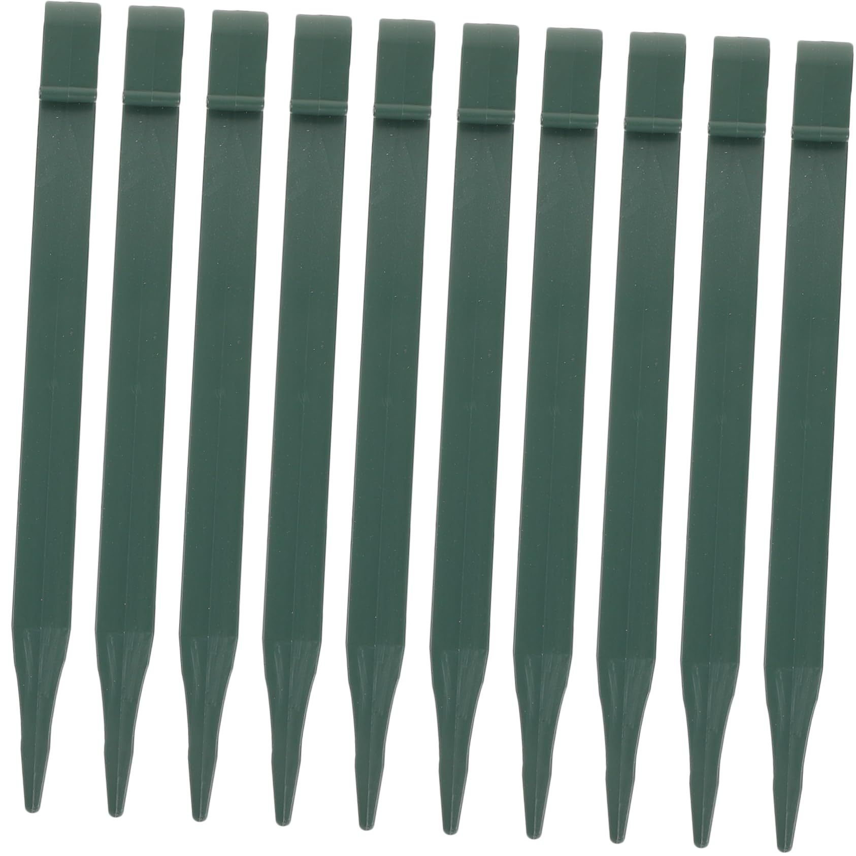 BESPORTBLE 10pièces Piquets De Bordure pour Jardinage Lot de Piquets De Jardin pour Fixation De Pelouse Et Aménagement Paysager