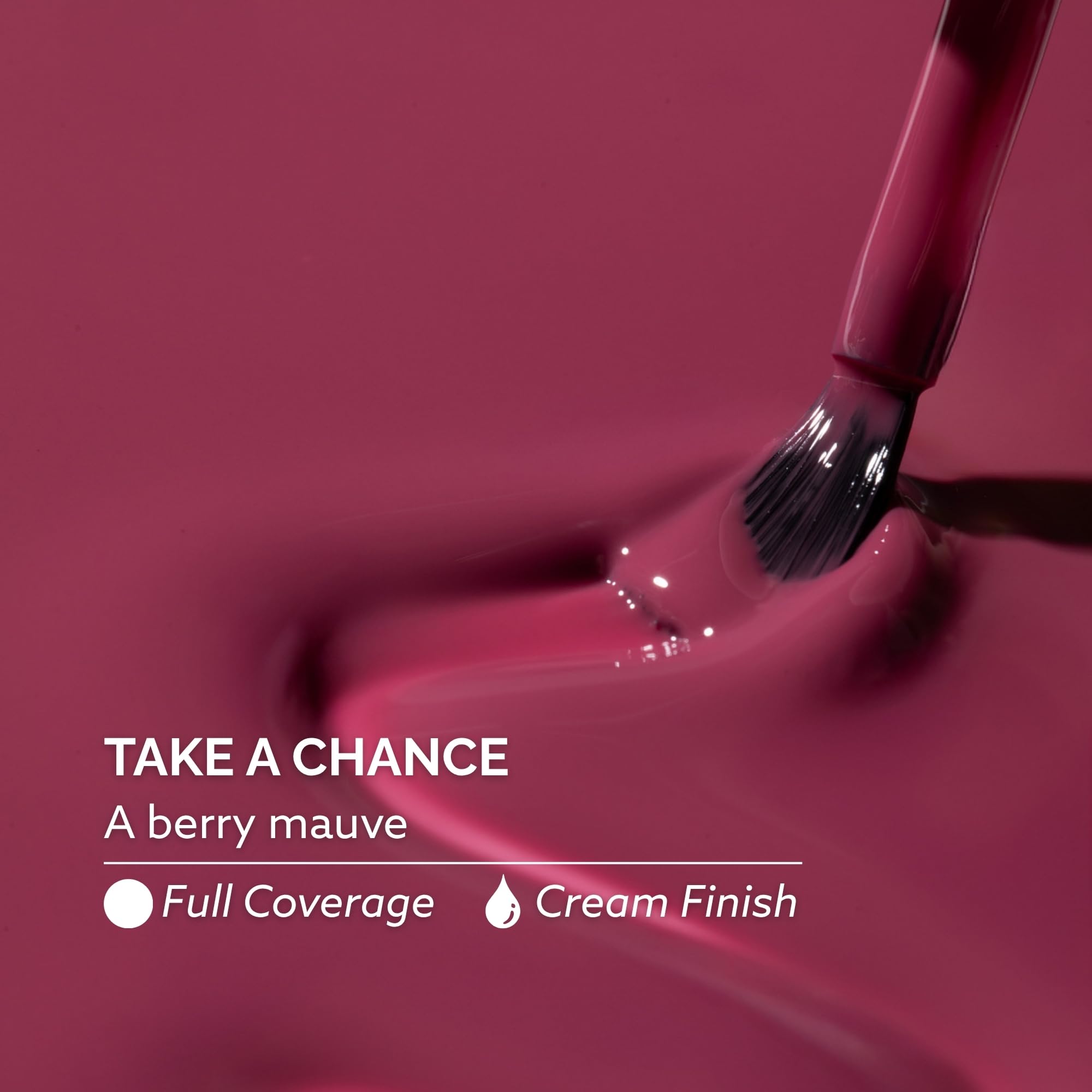 Dazzle Dry Nail Lacquer Step 3 – Take A Chance Berry Mauve 0.5 fl oz