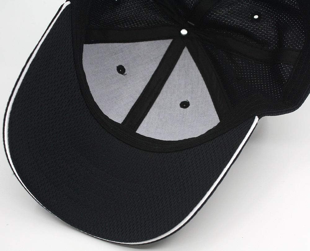 Classic Athletic Mesh Low Profile Adjustable Baseball Cap - Image 3