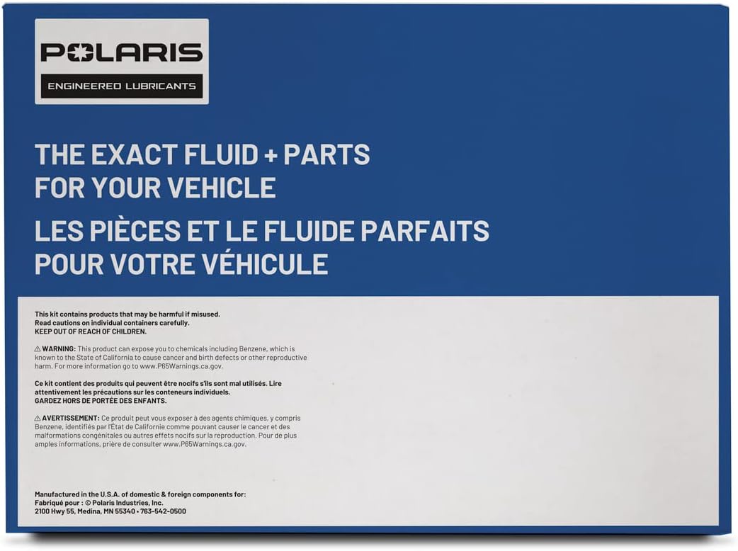 Polaris Ranger Maintenance Kit with Synthetic Oil and Filters