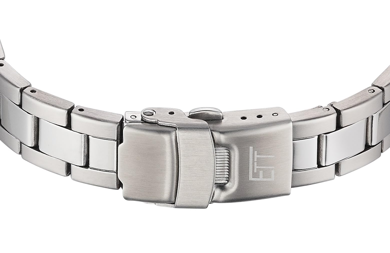ETT Eco Tech Time Funk Solar Damen Uhr Analog mit Edelstahl Armband ELS-11589-32M