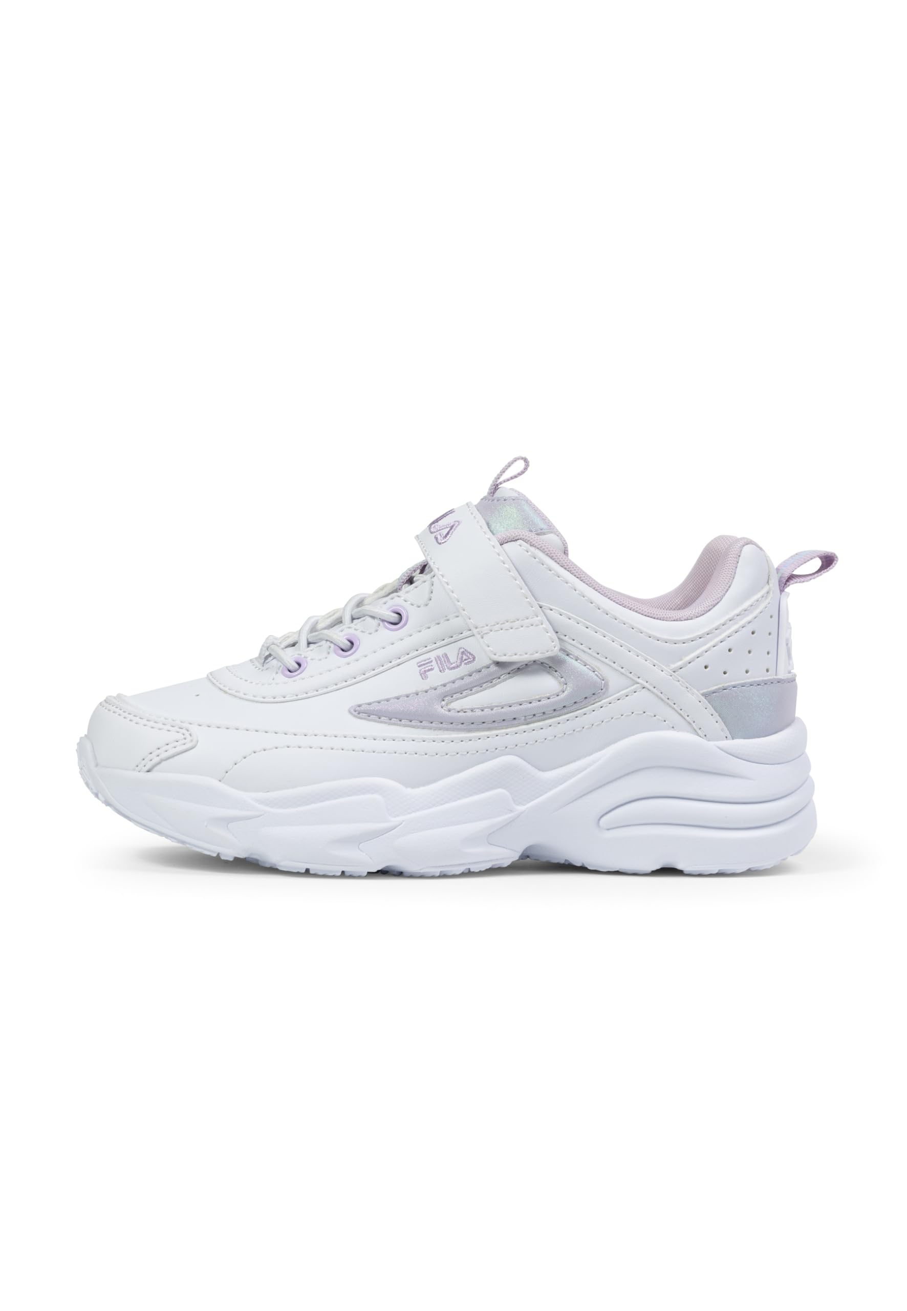 Fila Skye V Kids - Sneaker Da Bambino, Taglia 33 Eu, Bianco Iridescente, 33 Eu-image