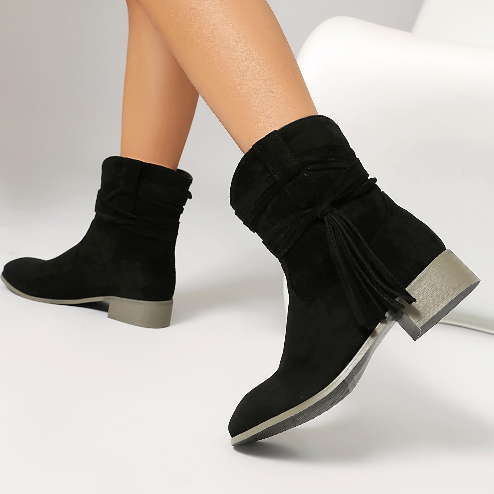 Bottes Femme Confortables Impermeable Bottines Antidérapantes Légères Chaussures Élégantes Bottines Hauteur Cheville Boots Automne Et Hiver Extra Larges Extra Larges Bottine Pluie Boue Imperméable