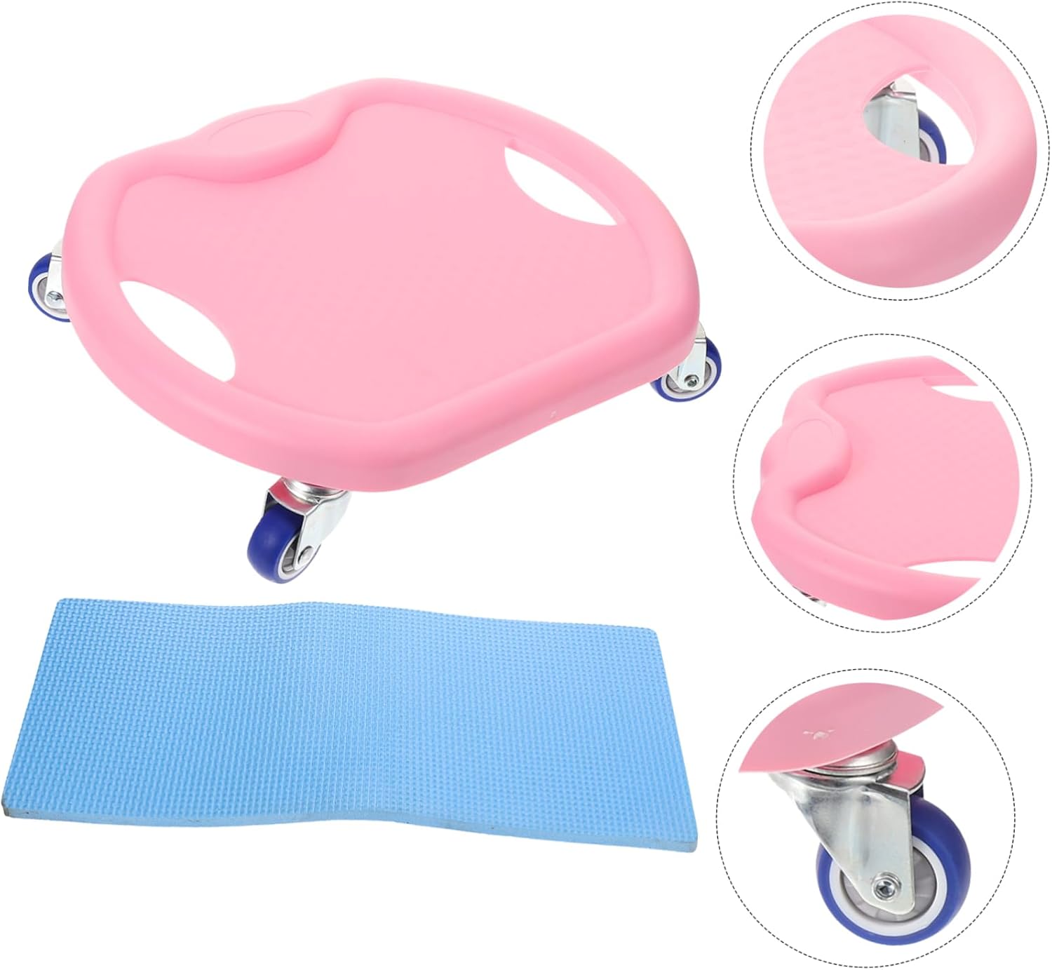 1set Sliding Discs for Abdominal Training Portable Fitness Equipment Knee Pad Non- Workout Sliders for Fitness Levels for Home Gym and Go Exercise