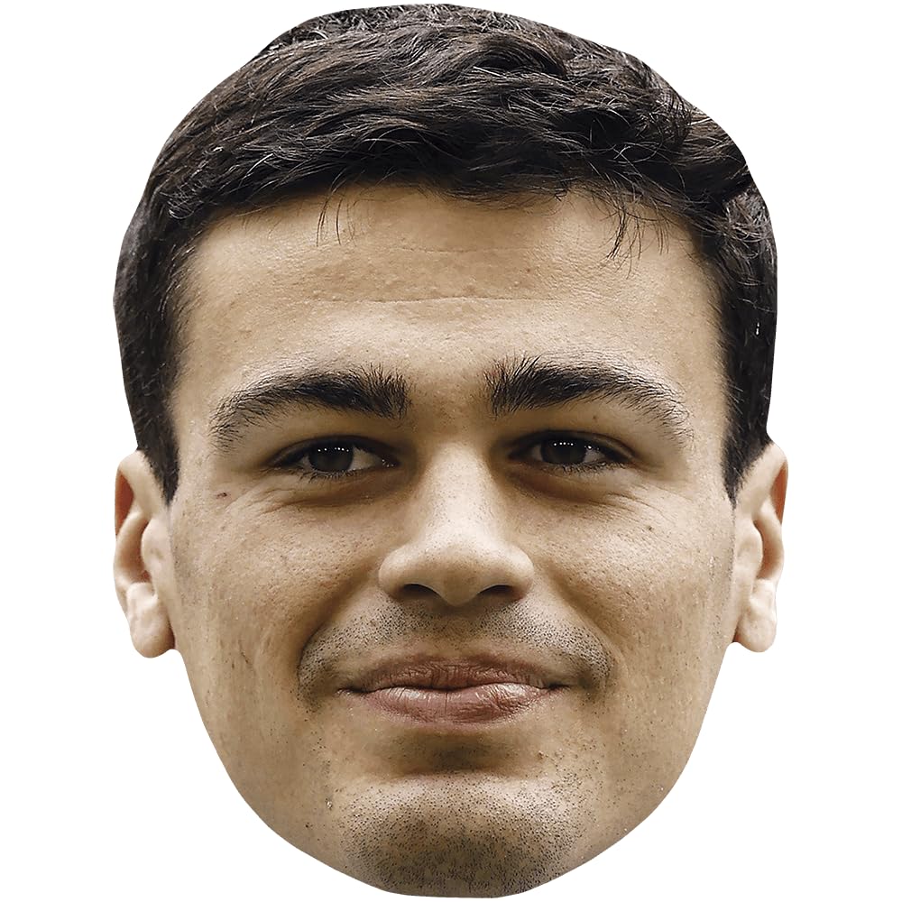 Celebrity Cutouts Lifelike Gio Reyna (Smile) Big Head. Larger Than Life Mask.