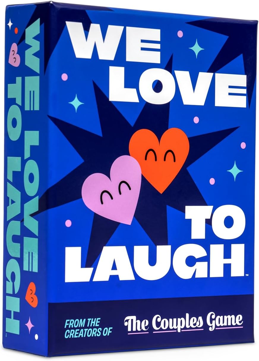 DSS Games We Love to Laugh [Couples Game for 2 Players | Hilarious Relationship Card Game for Date Night, Anniversaries, Game Night, Boo Basket | Couples Gift Idea, Try Not to Laugh]