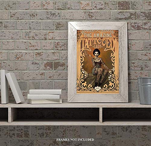 Redhorse Designz Red Horse Designs The Tattooed Lady Wall Art thumb #3