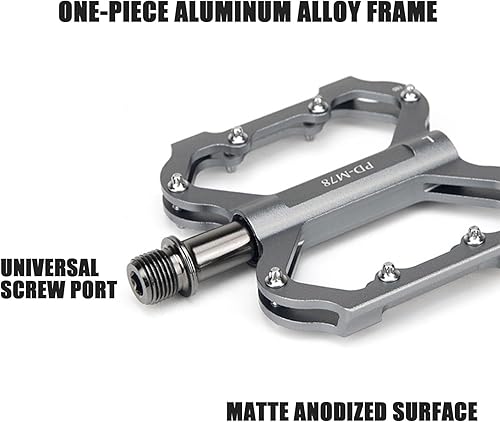 Miniatura 2 de Pedales de bicicleta de montaña Pedales de bicicleta de aluminio 3 rodamientos ligero ahorro de mano de obra para bicicletas de carretera MTB