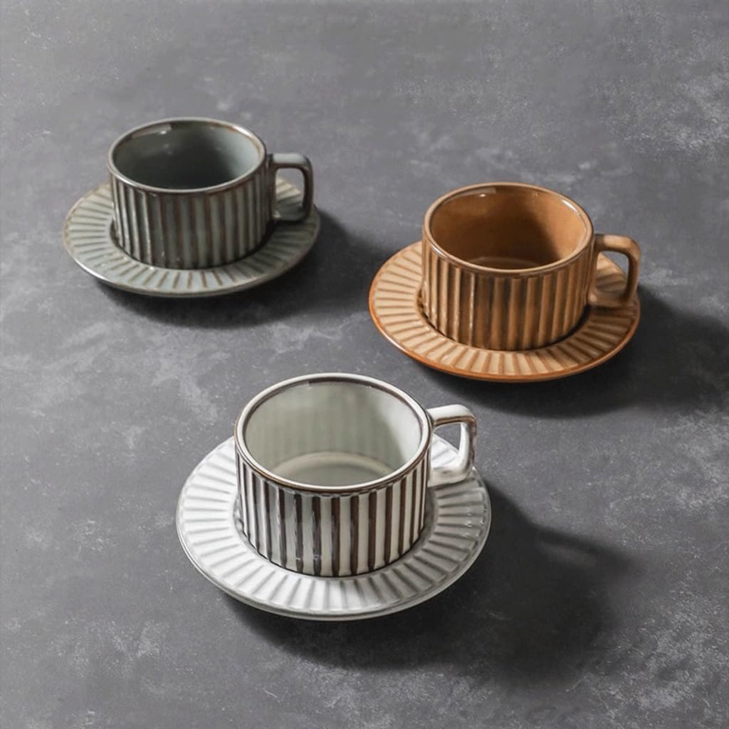 ENGENDER Tazas Cafe Taza De Té La Tarde Café Leche Mug Cups(B)