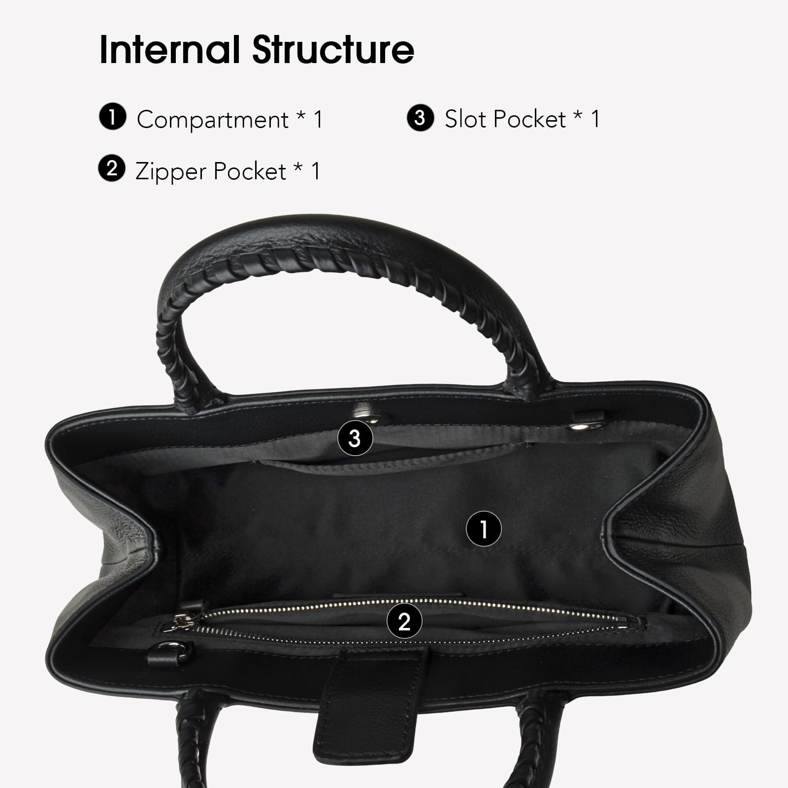 DONNAIN Mini bolso de mano de cuero de grano completo, bolso con asa superior y pequeñas bolsas cruzadas de cuero para mujer con correa ajustable