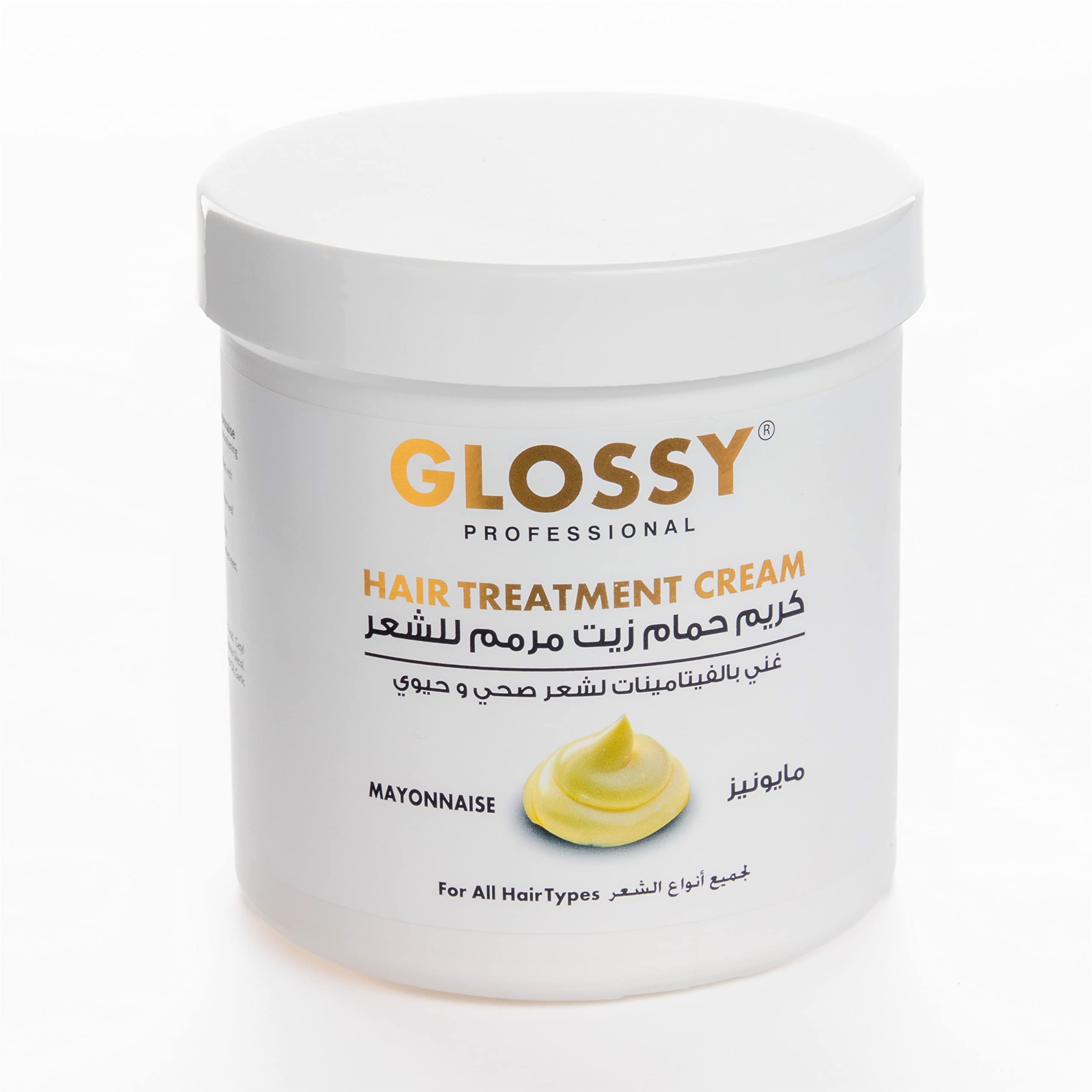 GLOSSY PROFESSIONAL HAIR TREATMENT CREAM MAYONNAISE 1000 ML