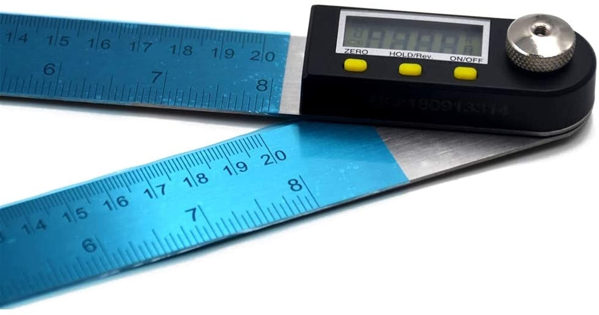 Règle en acier pour tracer des angles avec affichage numérique RJJ