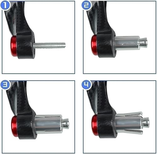 Miniatura 4 de Protector universal de 78 pulgadas y 0.866 in para manillar de motocicleta, palanca de embrague de freno para BMW G650GS Sertao G 650 GS G650 GS