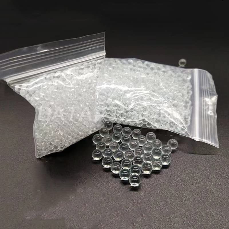 1000pcs/pack/lot Different Size OD 2mm to 8mm Glass Ball, Sand Grind Bead for Laboratory Experiments (Size : 6mm)