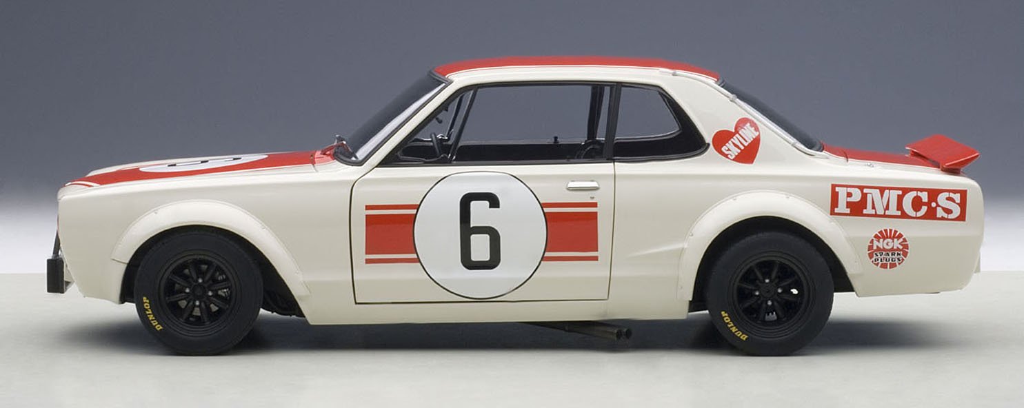 オートアート 1/18 スカイラインGTR(KPGC10) レーシング 髙橋