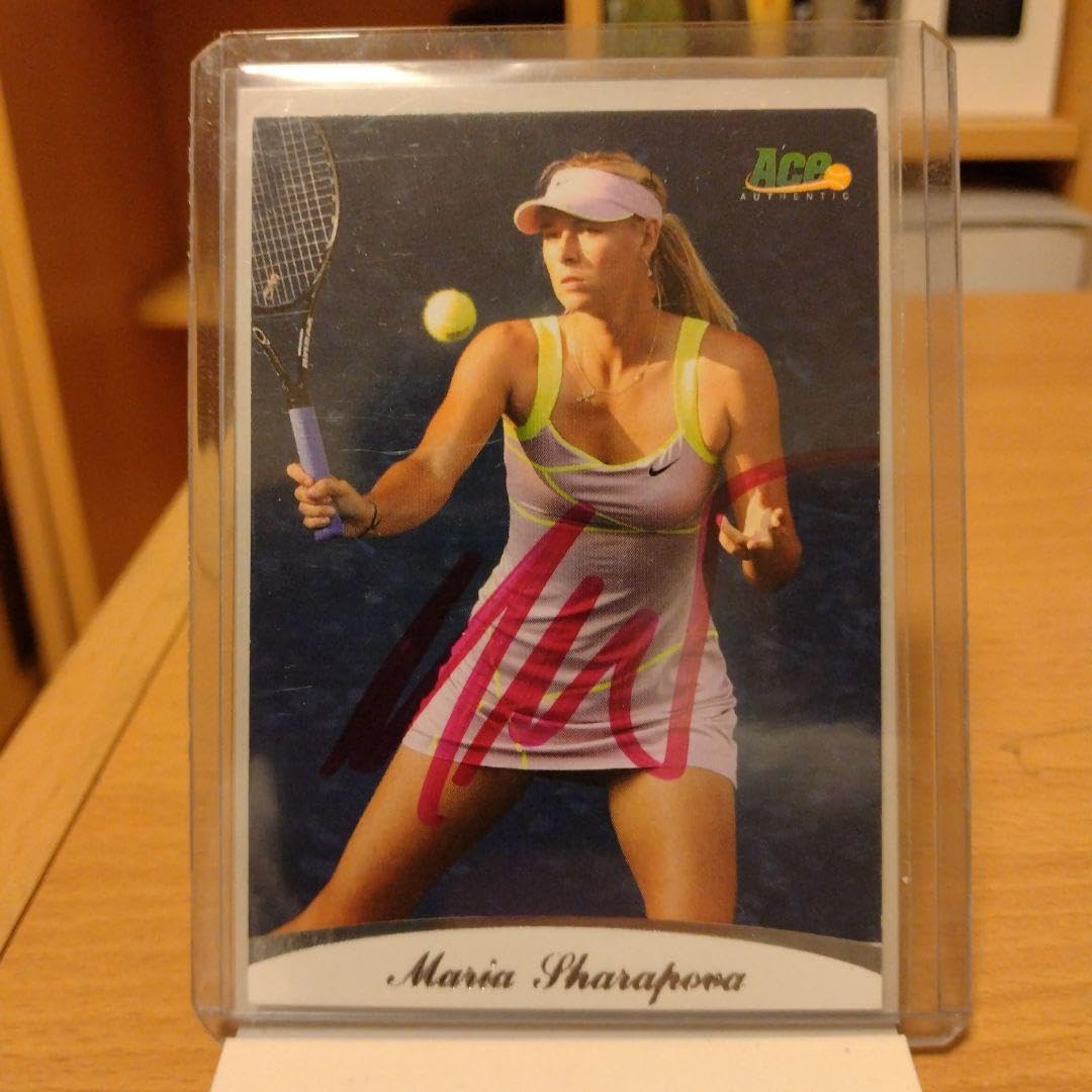 Amazon.co.jp: Maria Sharapova マリア・シャラポワ サインカード