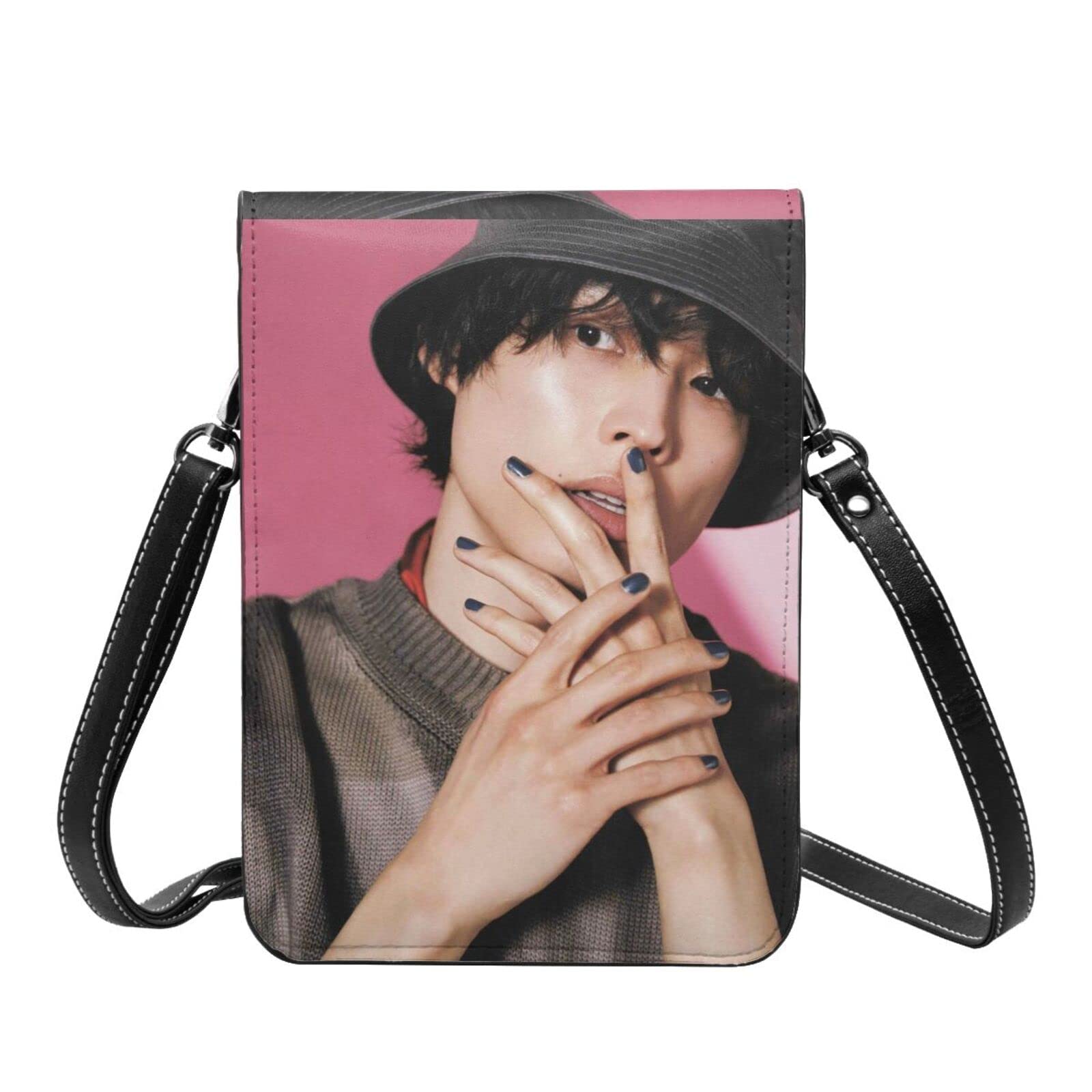 Amazon.co.jp: 松村北斗2 人気 斜め掛けバッグ 携帯電話用ポーチ 大