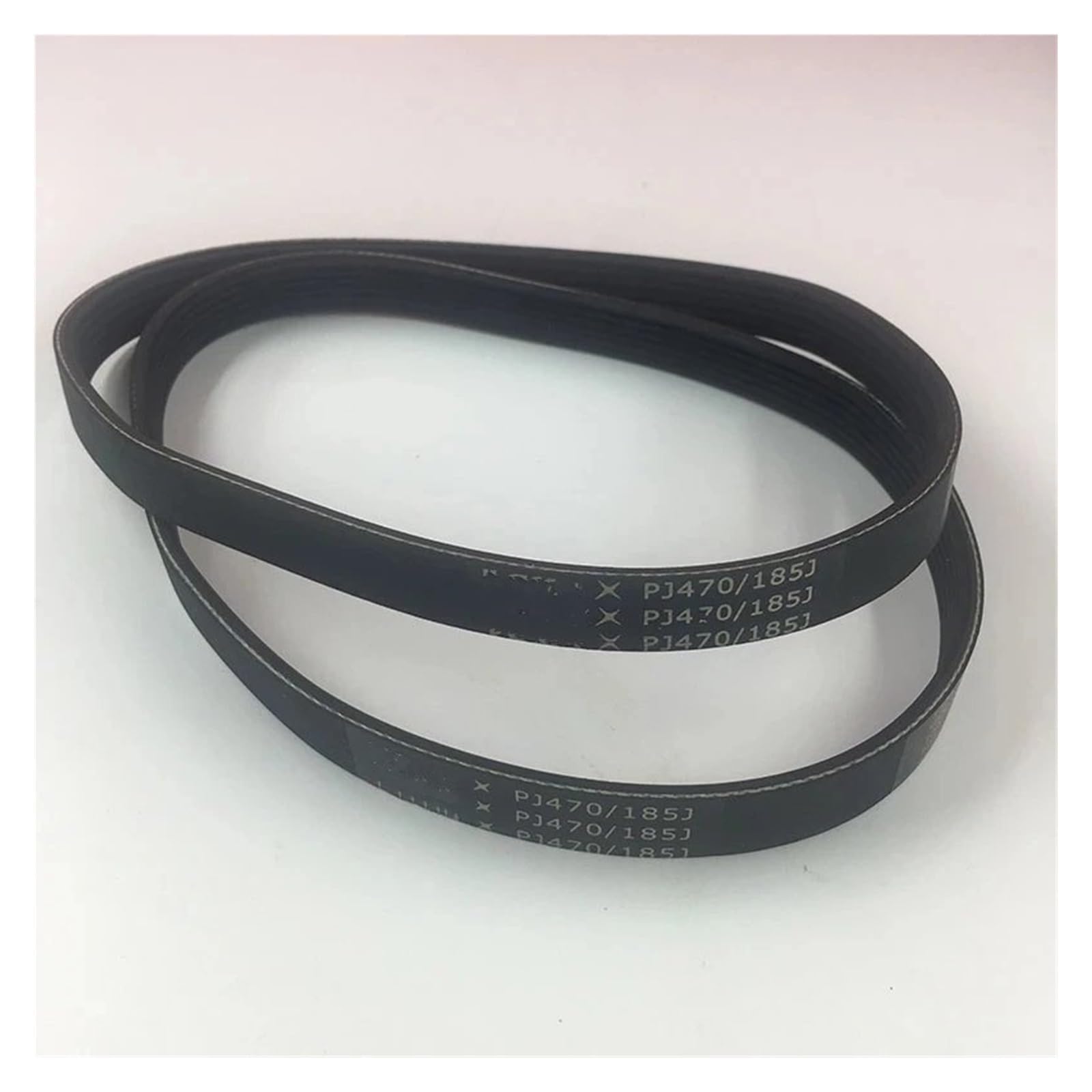 Correa Trapezoidal Drive Belt Correa En V De 2 Piezas PJ470 185J 5 Costillas 6 Costillas 7 Costillas 8 Costillas Correa Del Motor Del Cortacésped(7Ribs)