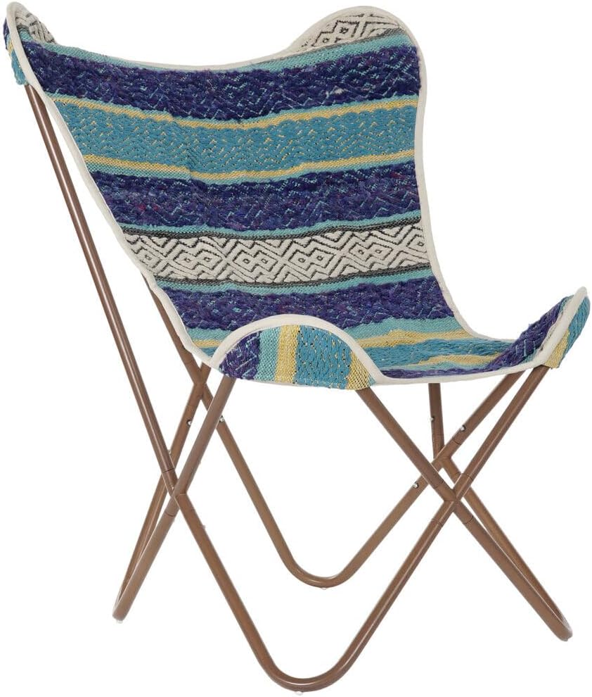 Sillon Algodon Herro Mariposa 74 x 65 x 90 cm