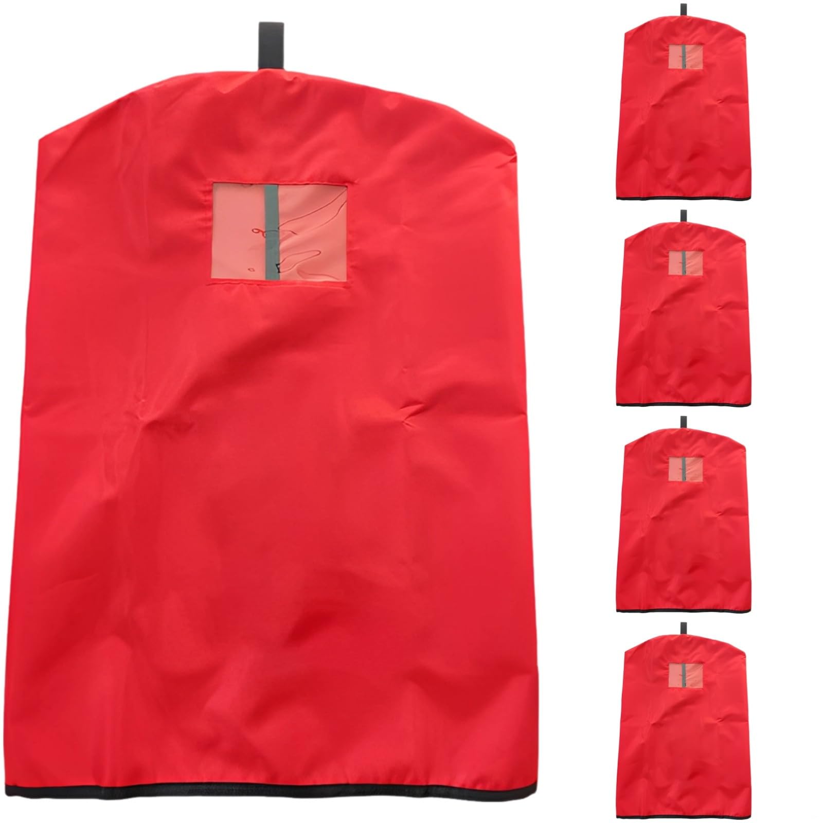 5 fundas para extintor de incendios, 6 kg, 32 x 58 cm, funda protectora de poliéster anticongelante resistente a la intemperie, para protección interior y exterior