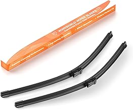 Front Winscreen Wiper Blade Set Compatible for Ford Transit Custom 2012-2021, Automotive Replacement windscreen Wiper Blades Easy Install 30"+28" (Set of 2)
