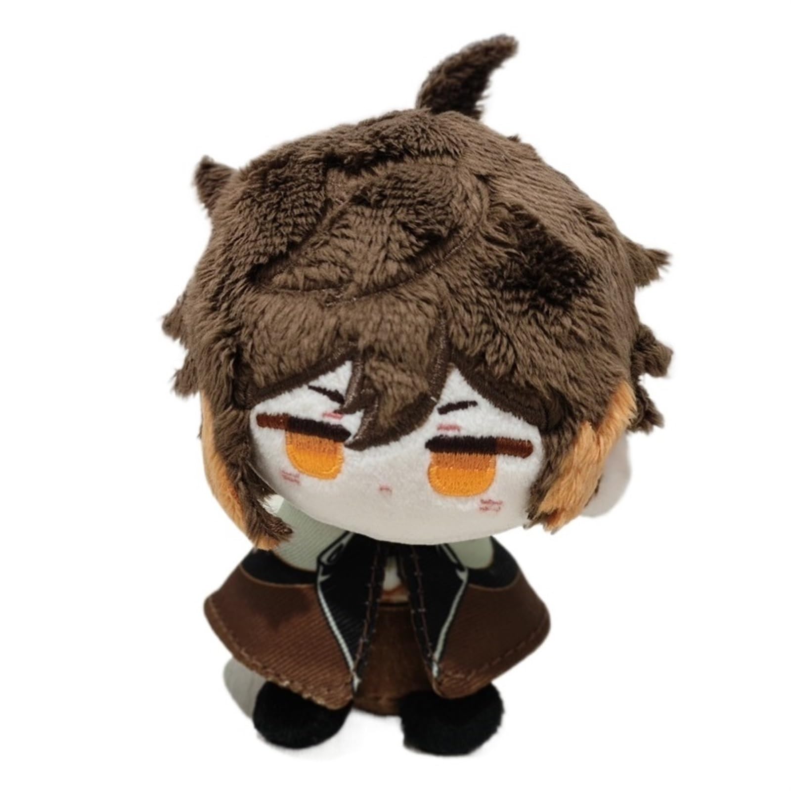 TOPLITHE Genshin Plush, 12CM Anime Plushie Toy Cute Soft Impact Stuffed Doll Keychain Carcoon Figure for Fans Gift(Zhongli) โ image 1