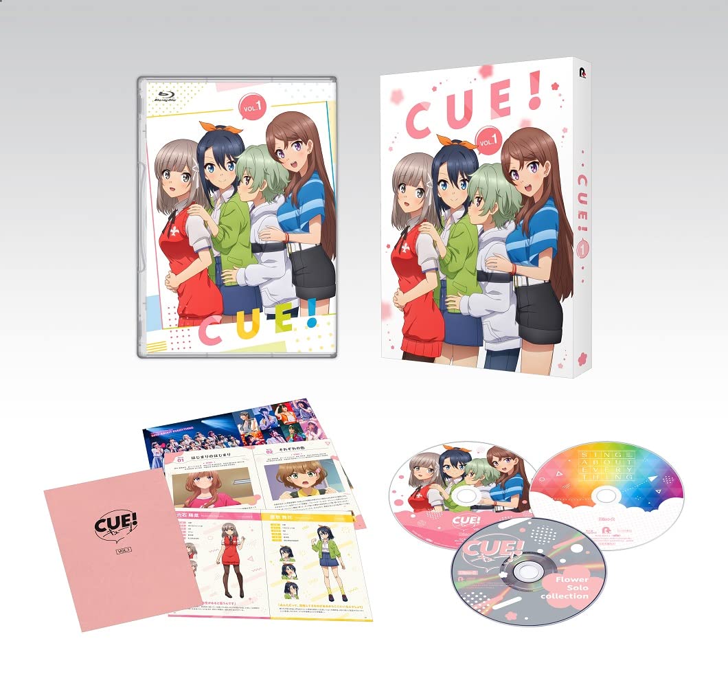 TV anime "CUE!" Volume 1 (no benefits) [Blu-ray]