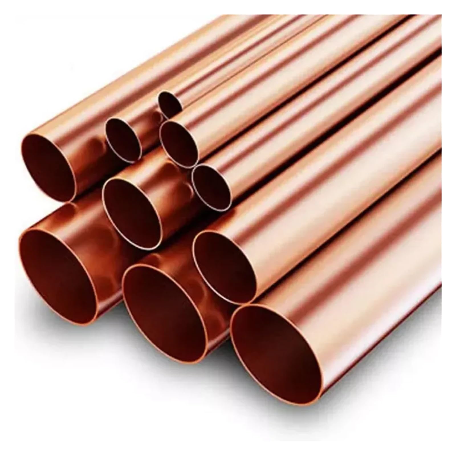 Tubo de cobre de 2 mm de grosor de pared de 825 mm de diámetro exterior, tubo hueco de 500 mm de longitud, tubo redondo recto (500 mm de diámetro exterior 13 x diámetro interior 9 mm) tubo de cobre