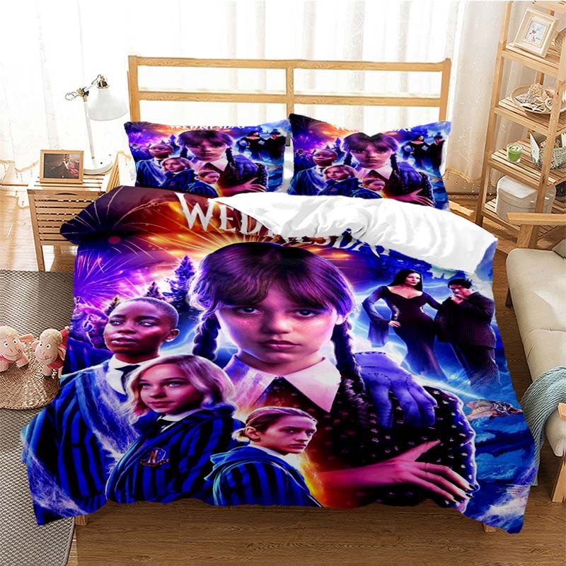 Snurk Set Copripiumino e Federa - Wild Friends - Letto Singolo 155 x 200/220 cm - 100% Cotone unisex (bambini