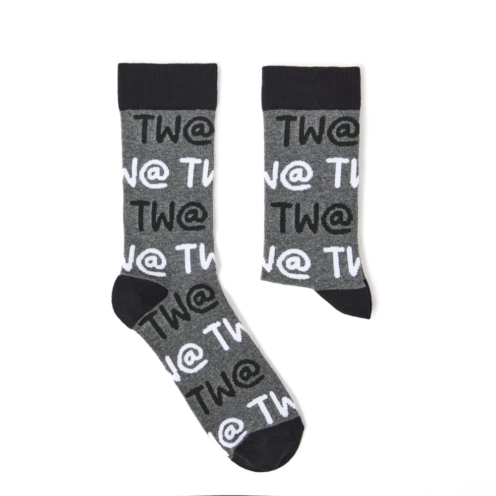 Urban Eccentric Unisex Tw@ Socks | Gift | 1 Pair | Cotton Socks | Premium Socks | Novelty | Gifts