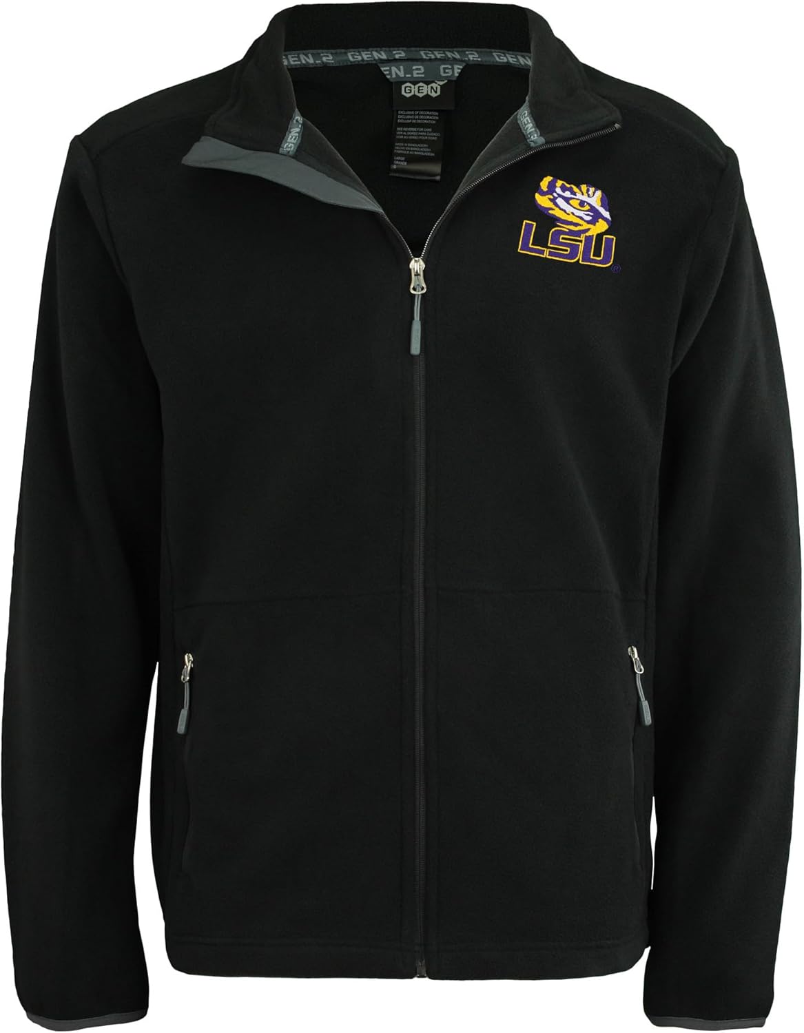 Outerstuff NCAA Teams Mens Long Sleeve Full Zipper Fleece Jacket