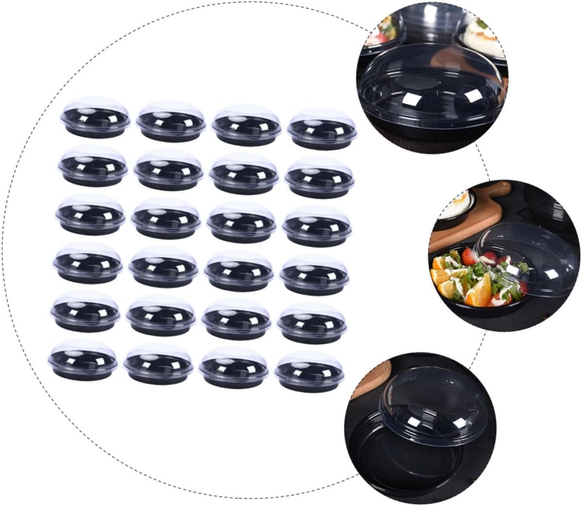 1set Transparent Pastry Cake Box Lightweight Baking Wrapping Case for Fresh Desserts for Home Restaurants Parties