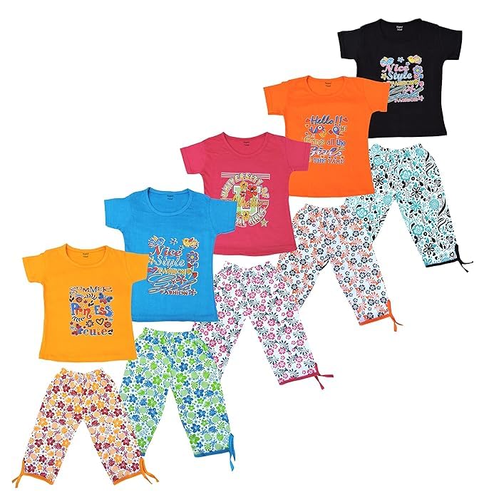 Kiddos Cotton Multicolour Pyjama...