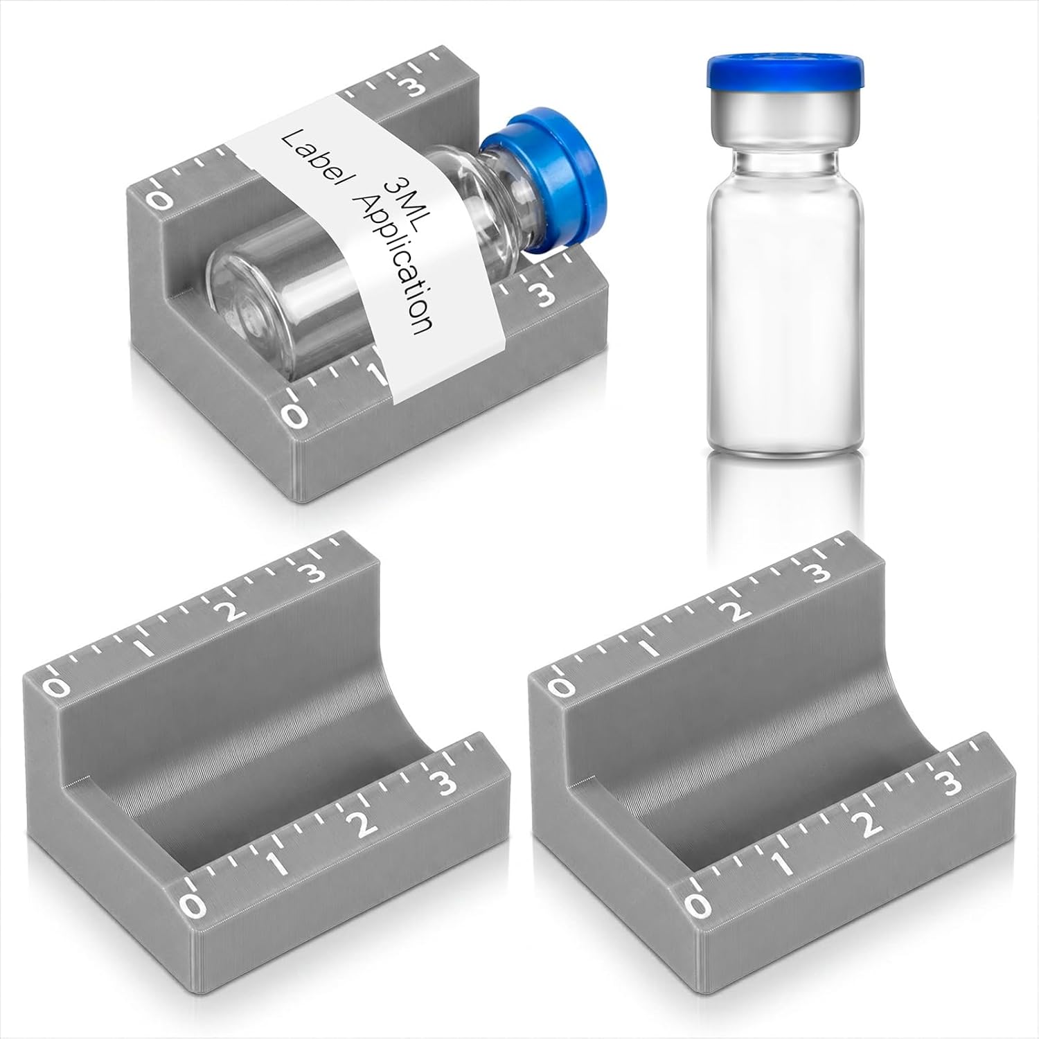 2Pcs Vial Label Applicator Tool 3ml Bottle Labeling Application Tool