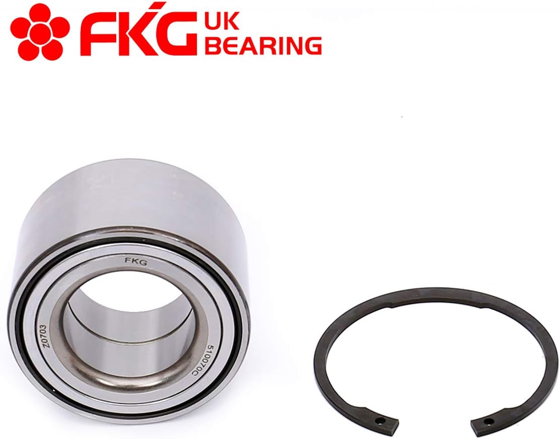 FKG 510070 Front Wheel Bearing fit for 03-17 Toyota Corolla, 03-08 Pontiac Vibe, 05-10 Scion tC, 03-08 Toyota Matrix, 00-05 Toyota Celica, 01-03 Toyota Prius