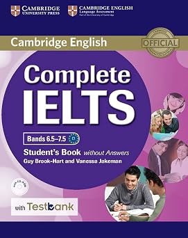 Complete IELTS Bands 6.57.5 Students Book without Answers with CD-ROM with Testbank