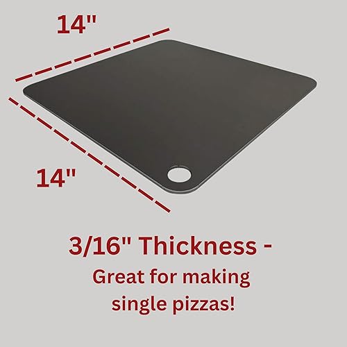 Miniatura 4 de by Conductive Cooking Square Pizza Steel 14" Deluxe Version, 16"x16"