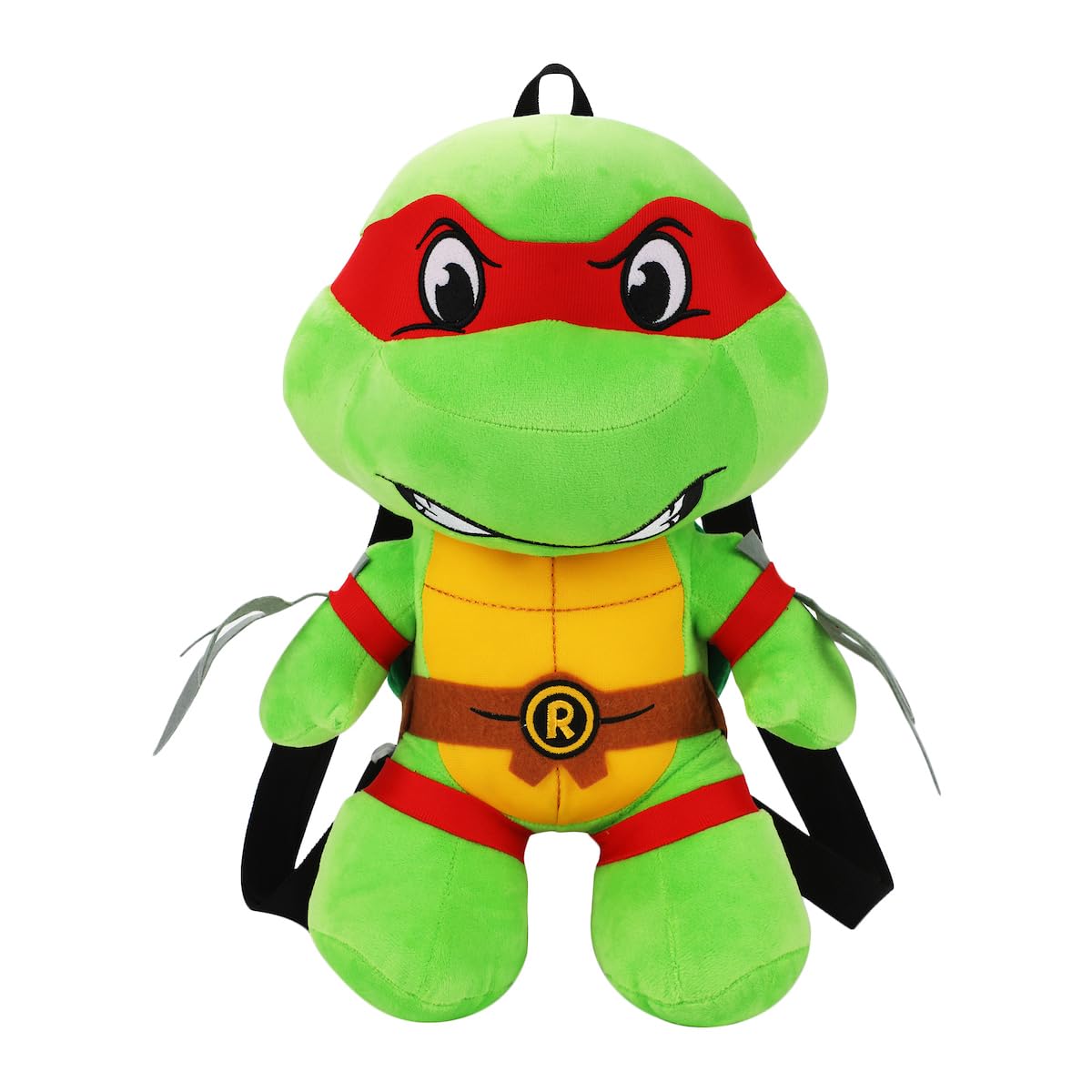 BioworldTMNT Retro Character Youth 14' Plush Backpack