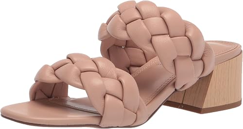 BELI02D1 Slide Sandal, Nude Leather 