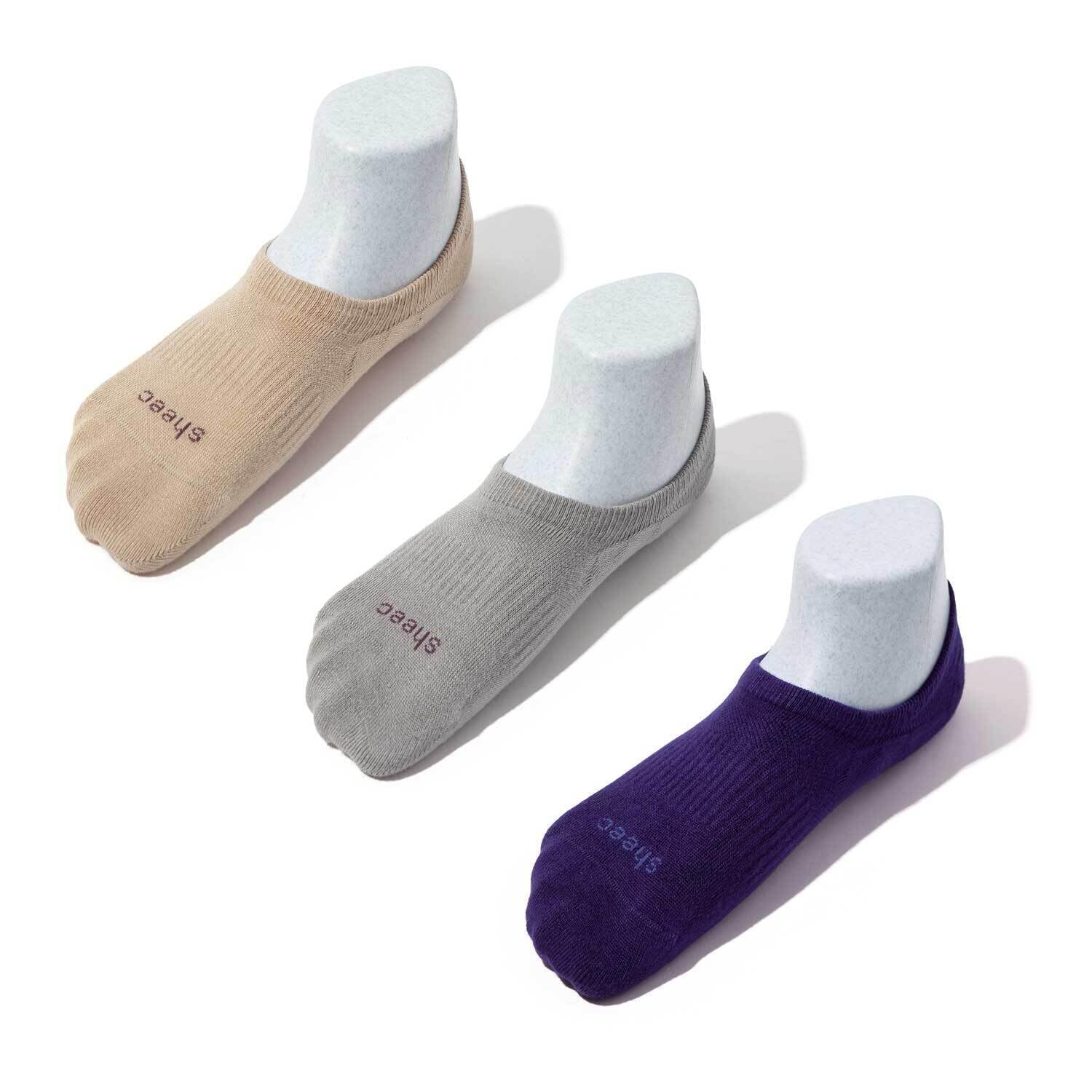 SHEEC Women’s No Show Active Socks – Thin Breathable Durable Liners, Non Slip Snug Fit for Sneakers Boat Shoes, 3 or 6 Pairs