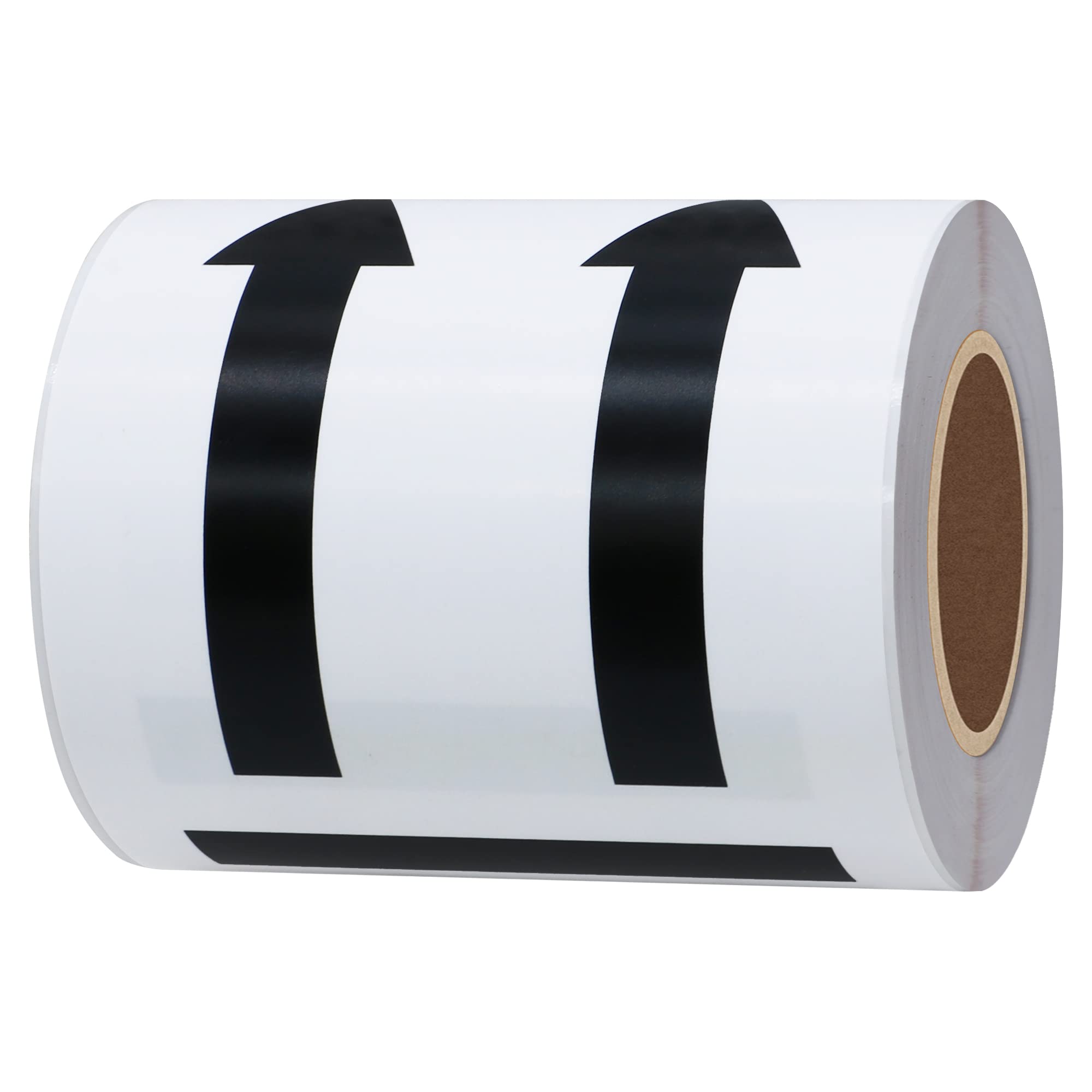 Amazon.com : Hybsk 3x5 inch Black This Side Up Stickers Double Arrows ...