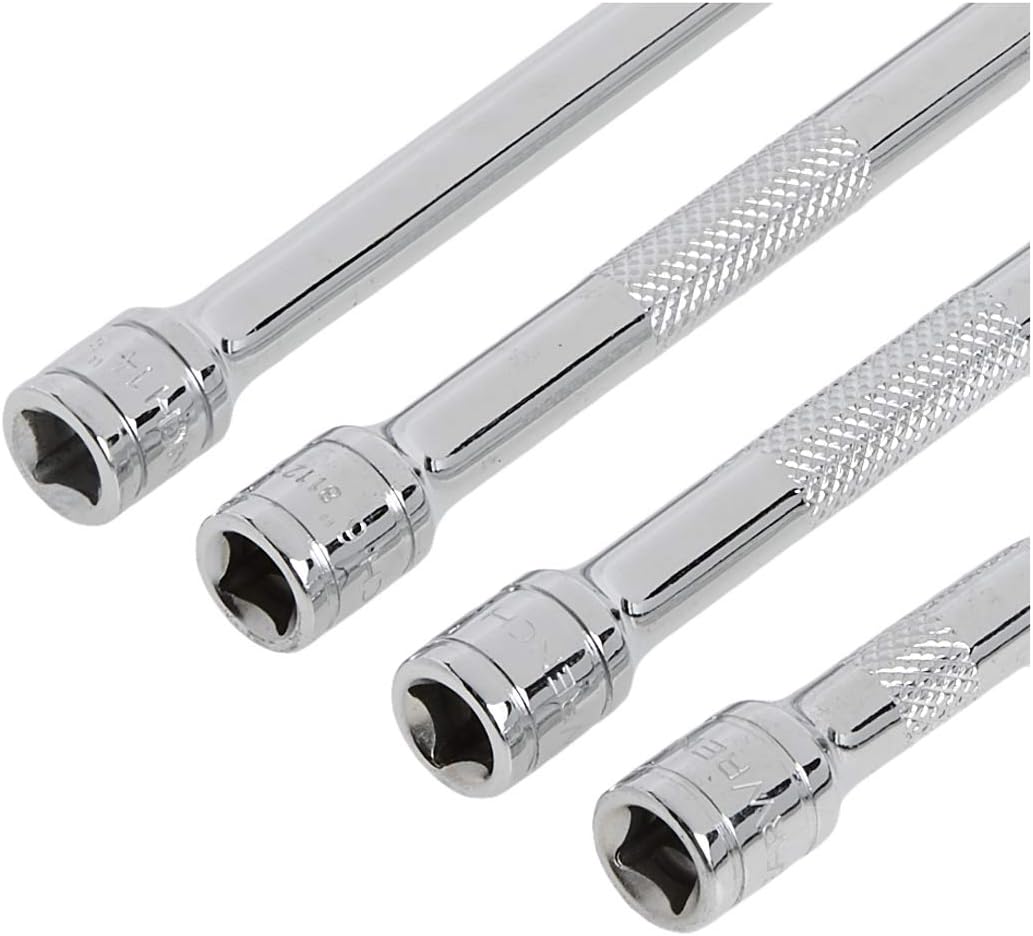 GEARWRENCH 4 Piece 1/4" Drive Wobble Extension Set 2", 4", 6" & 14" - 81004D