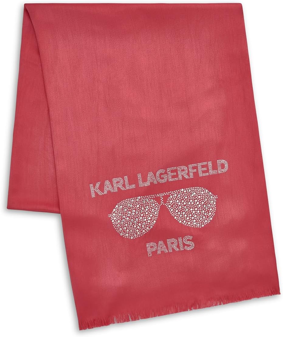 KARL LAGERFELD womens Lightweight Krystal Sunglasses Pashmina - Image 3