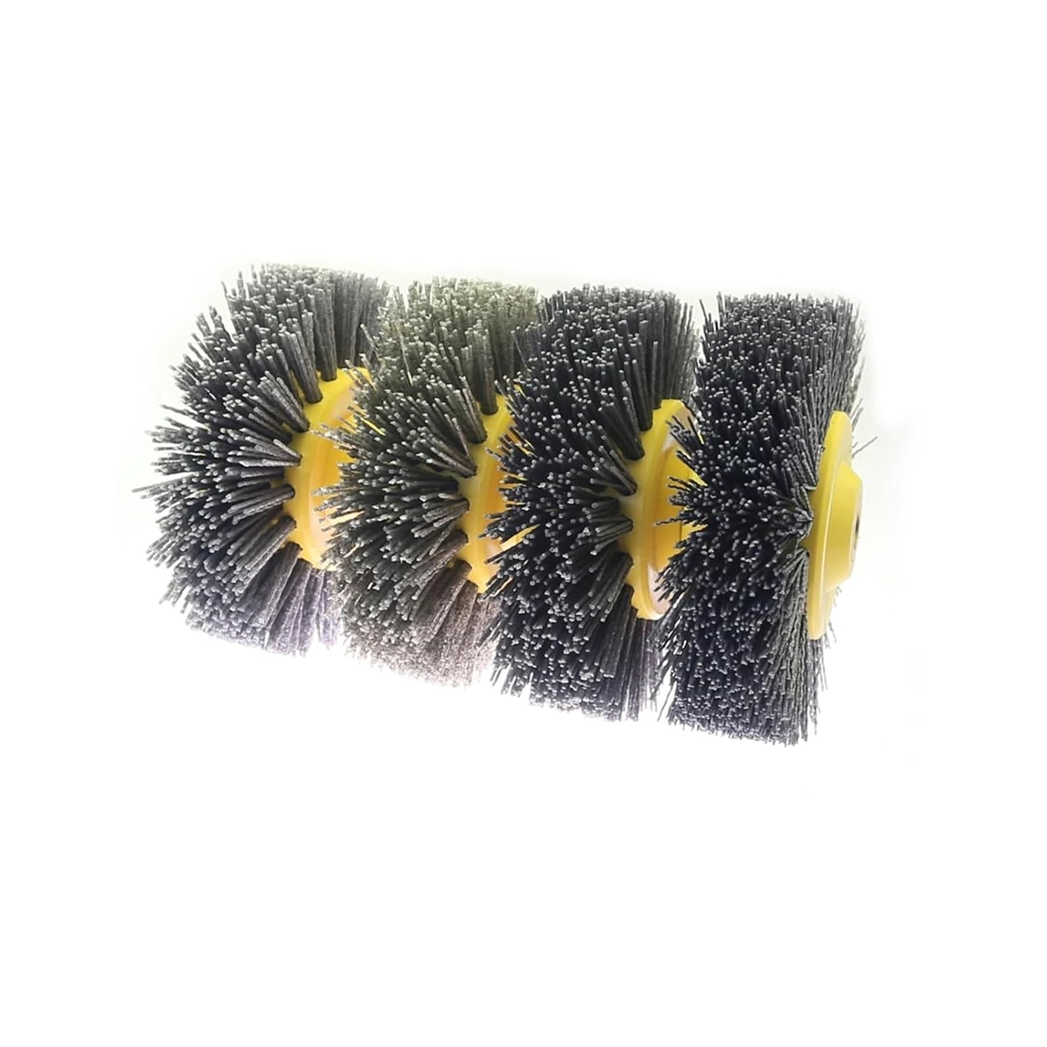 1 Piece 150*40mm * M14 Nylon Abrasive Wire Polishing Brush Wheel for Wood Furniture Stone Grinding(P80)