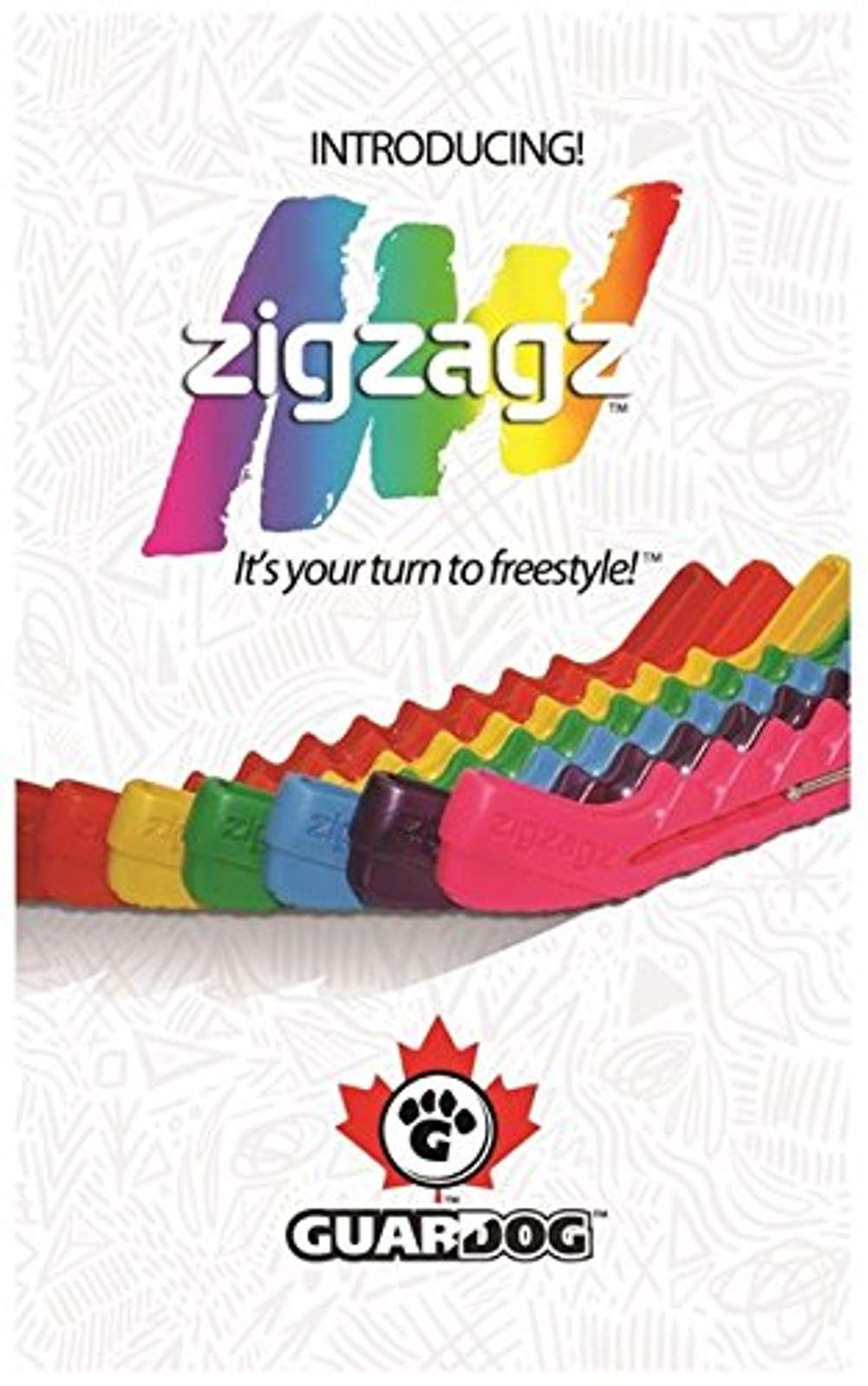 Guardog Skate Guards - ZigZagz (Bubblegum Pink)